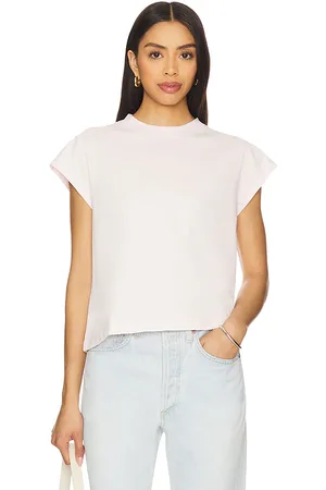 AGOLDE Bryce Cap Sleeve Tee in