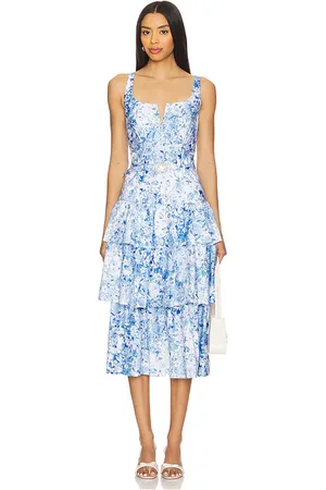 Generation Love Celeste Floral Poplin Dress in