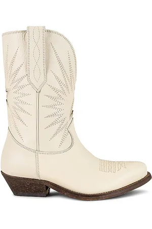 Golden Goose Wish Star Low Embroidery Boot in