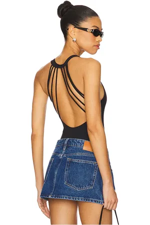 Free People Sydney Halter Bodysuit in