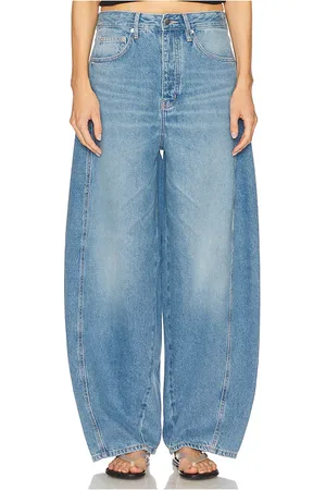 St Agni Mid Rise Balloon Jeans in