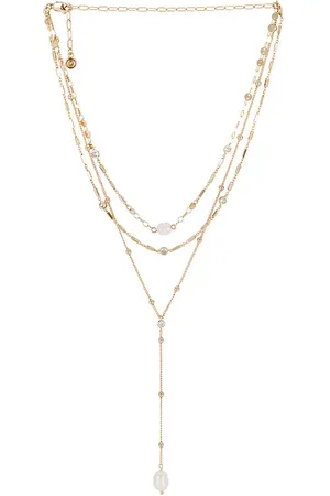 Ettika Forever 18k Gold Plated Multi-chain Choker in