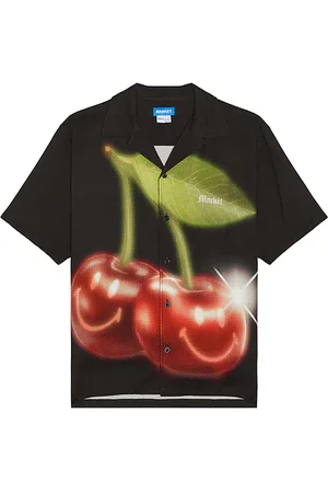 MARKET Smiley Cherries Button Up Shirt in