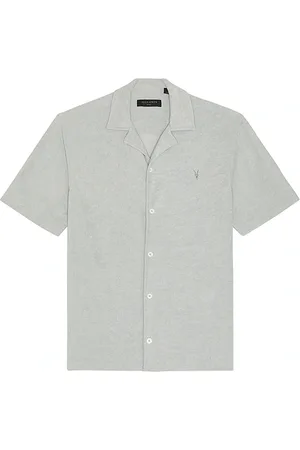 AllSaints Felix Button Down Shirt in