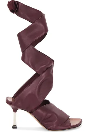 PARIS TEXAS Lorena Lace Up 75 Sandal in