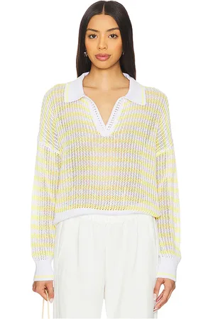 525 America Kimberly Striped Tipping Pullover in