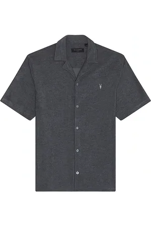 AllSaints Felix Button Down Shirt in