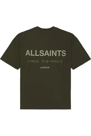 AllSaints Underground Crew Neck Tee in