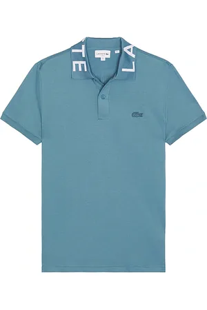 Lacoste Slim Fit Jacquard Collar Stretch Polo in