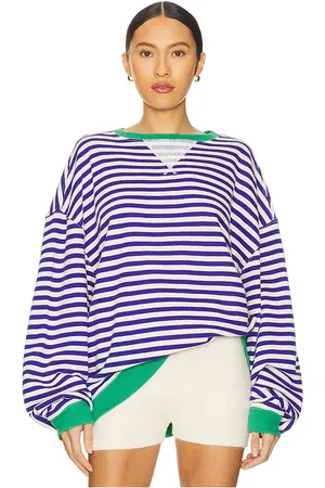 Free People Classic Striped Crew in