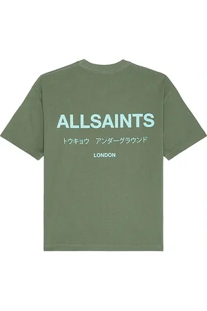 AllSaints Underground Crew Neck Tee in