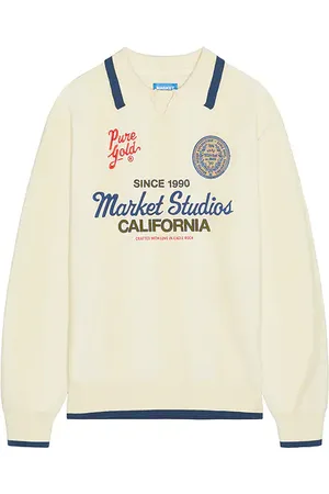 MARKET Pure Gold Collared Sweater in