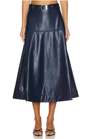 Simkhai Mayson Belted Skirt in