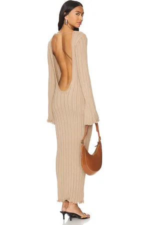 SNDYS Baha Long Sleeve Maxi Dress in