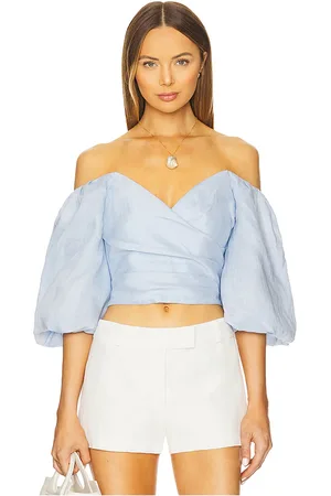 Bardot Eva Linen Top in