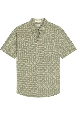 Faherty Short Sleeve Breeze Shirt in