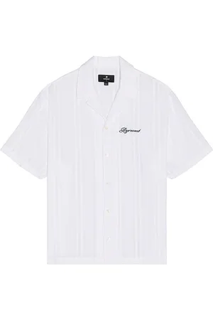 Represent Embroidered Bowling Shirt in