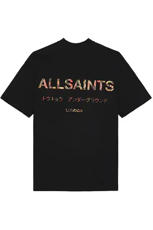 AllSaints Underground Crew Neck Tee in