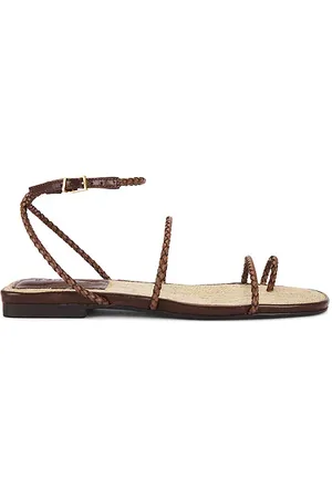 Schutz Kaya Flat Sandal in
