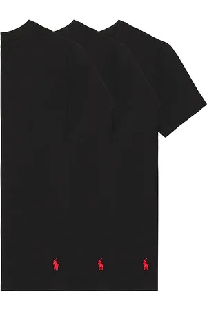 Ralph Lauren Slim Fit Cotton 3 Pack T-Shirt in