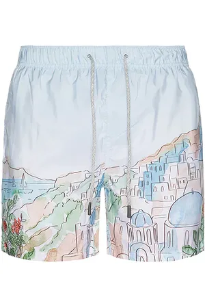 Vintage Summer Ponji Swim Volley Swim Short in