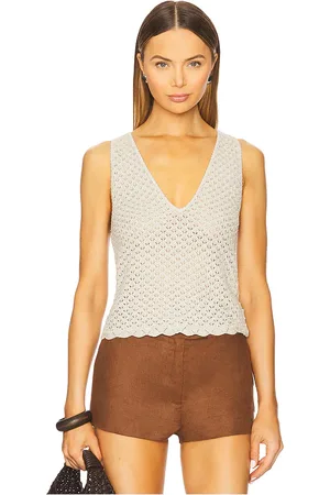 ALICE+OLIVIA Annalise Tank in