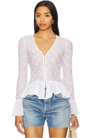 Free People Elias Smocked Blouse in