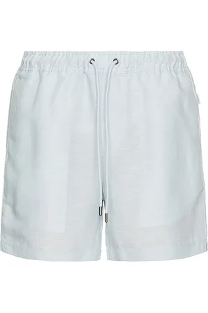 ONIA Air Linen Pull-On Shorts 6 in
