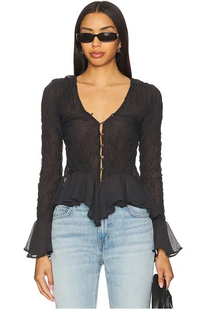 Free People Elias Smocked Blouse in