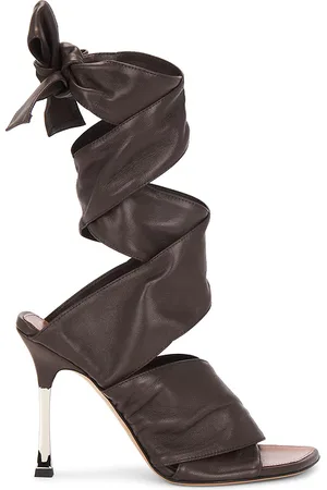 PARIS TEXAS Lorena Lace Up 100 Sandal in