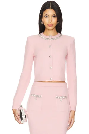 Self-Portrait Embellished Cardigan in