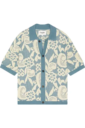 Corridor Floral Jacquard Button Down Shirt in