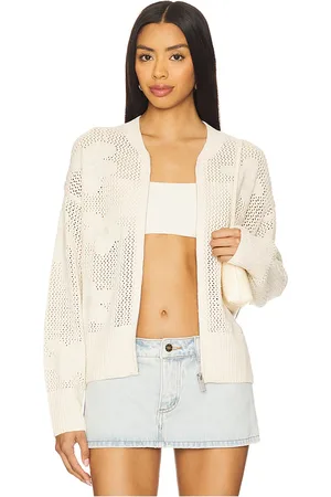Sanctuary Flower Pop Open Stitch Jacket in