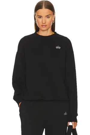 alo Accolade Crew Neck Pullover Sweatshirt in