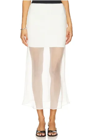 LINE & DOT X REVOLVE Denman Midi Skirt in