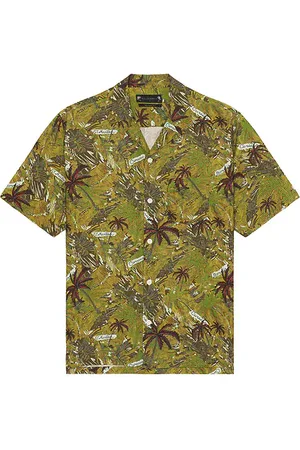 AllSaints Liner Button Down Shirt in