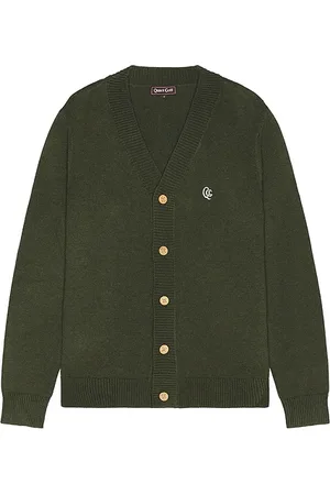Quiet Golf Monogram Cardigan in
