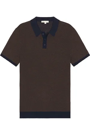 ONIA Cotton Textured Knit Polo in