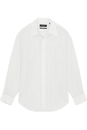 AllSaints Holme Long Sleeve Shirt in