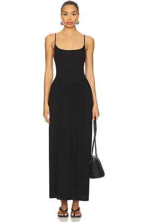 Bobi Drop Waist Dress in