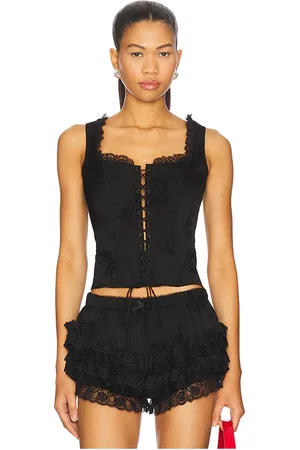 For Love & Lemons Lana Bustier in