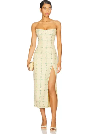 Amanda Uprichard Ivy Midi Dress in
