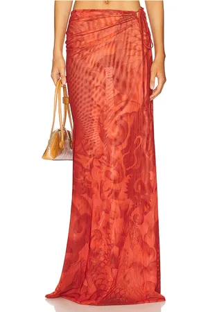Jade Cropper Reversible Maxi Skirt in