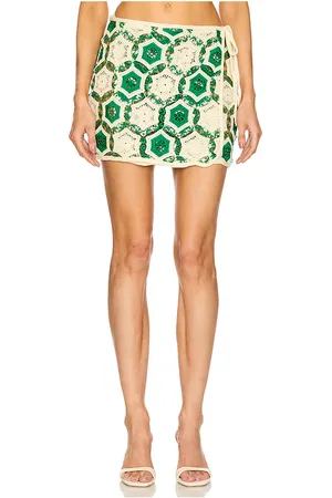 Agua Bendita Danina Ventura Mini Skirt in