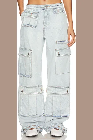 GRLFRND Lara Low Rise Wide Leg Cargo in