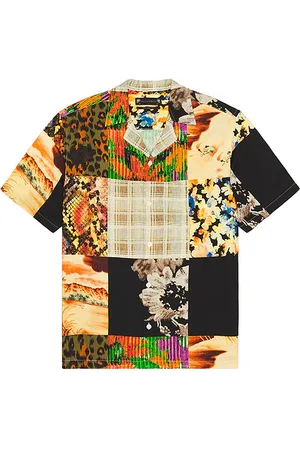 AllSaints Patche Short Sleeve Shirt in