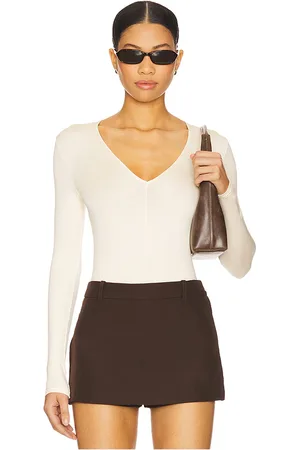 Commando Prima Ballet Deep V Bodysuit in