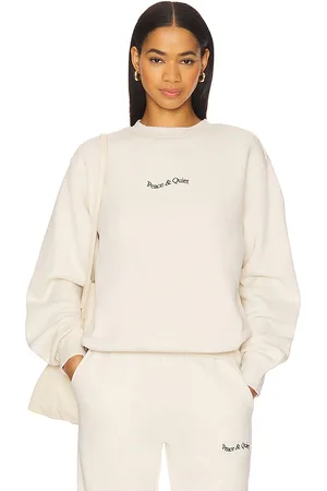 Museum of Peace and Quiet Wordmark Crew Neck Sweatshirt in
