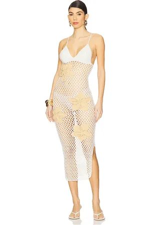 Bahia Maria Flora Midi Dress in