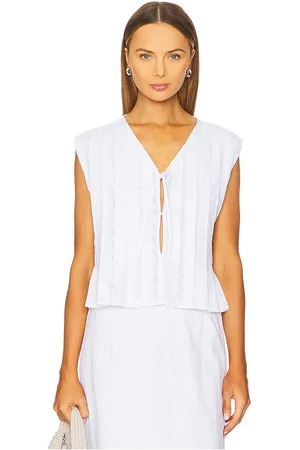 LnA Kala Eyelet Top in